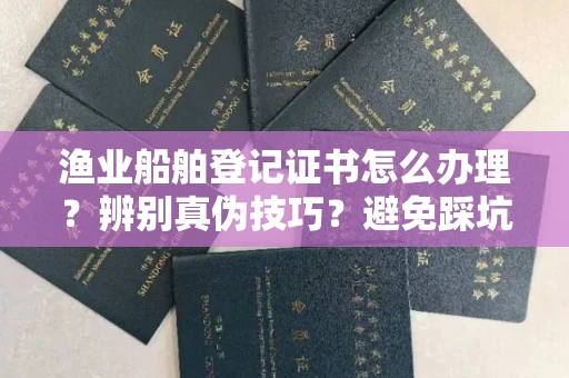 石家庄渔业船舶登记证书怎么办理?辨别真伪技巧?避免踩坑指南